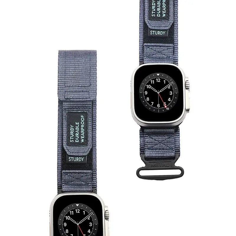 Velcro Nylon Fabric Apple Watch Bands 4 color options Axios Bands