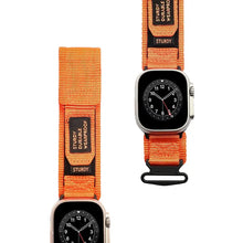 Load image into Gallery viewer, Velcro Nylon Fabric Apple Watch Bands - 4 color options 42mm - 49mm Axios Bands
