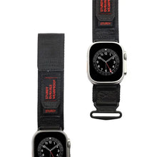 Load image into Gallery viewer, Velcro Nylon Fabric Apple Watch Bands - 4 color options 42mm - 49mm Axios Bands
