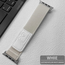Load image into Gallery viewer, Velcro Nylon Fabric Apple Watch Bands - 4 color options 42mm - 49mm Axios Bands

