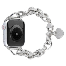 Load image into Gallery viewer, Women Charm Metal Link Strap for Apple Watch Band Axios Bands
