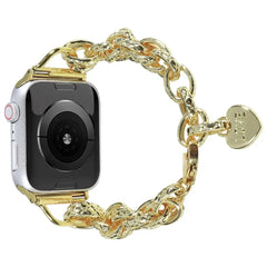 Women Charm Metal Link Strap for Apple Watch Band 8 Color Options 38mm - 49mm - 