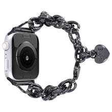 Load image into Gallery viewer, Women Charm Metal Link Strap for Apple Watch Band Axios Bands
