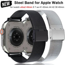 Load image into Gallery viewer, Women's Metal Wrist Strap for Apple Watch 38mm to 49mm - 5 Colors Axios Bands