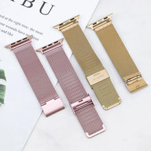 Load image into Gallery viewer, Women&#39;s Metal Wrist Strap for Apple Watch 38mm to 49mm - 5 Colors Axios Bands
