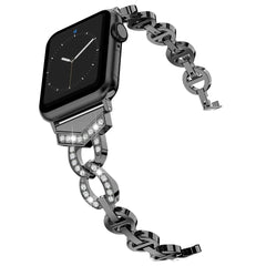 Women’s Rhinestone Diamond Steel Strap for Apple Watch Band - 5 Colors - 